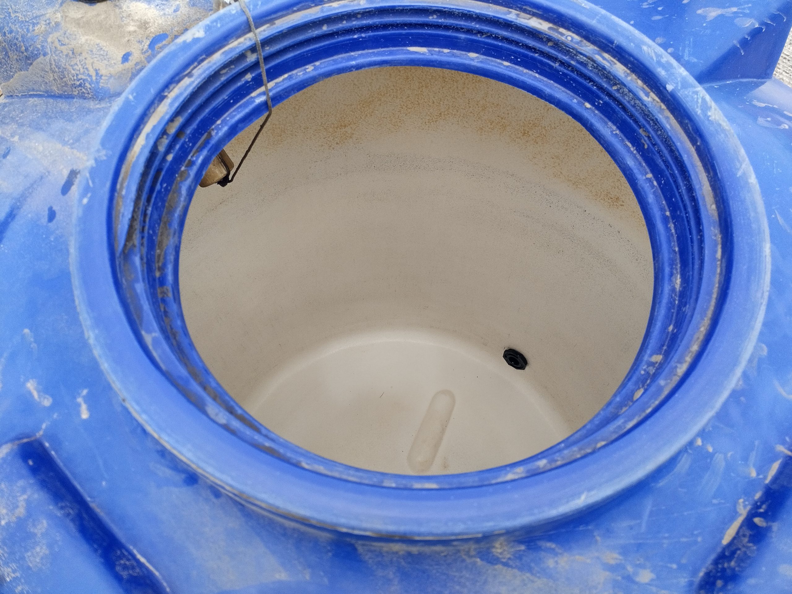 Hasil setelah dikuras dan dicuci